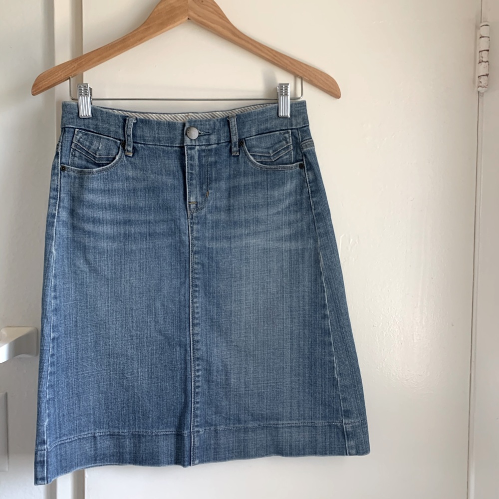Gap Denim A-Line Skirt